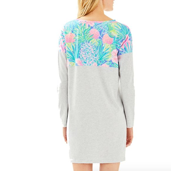 Lilly Pulitzer Finn Dress Swizzle In Xl 